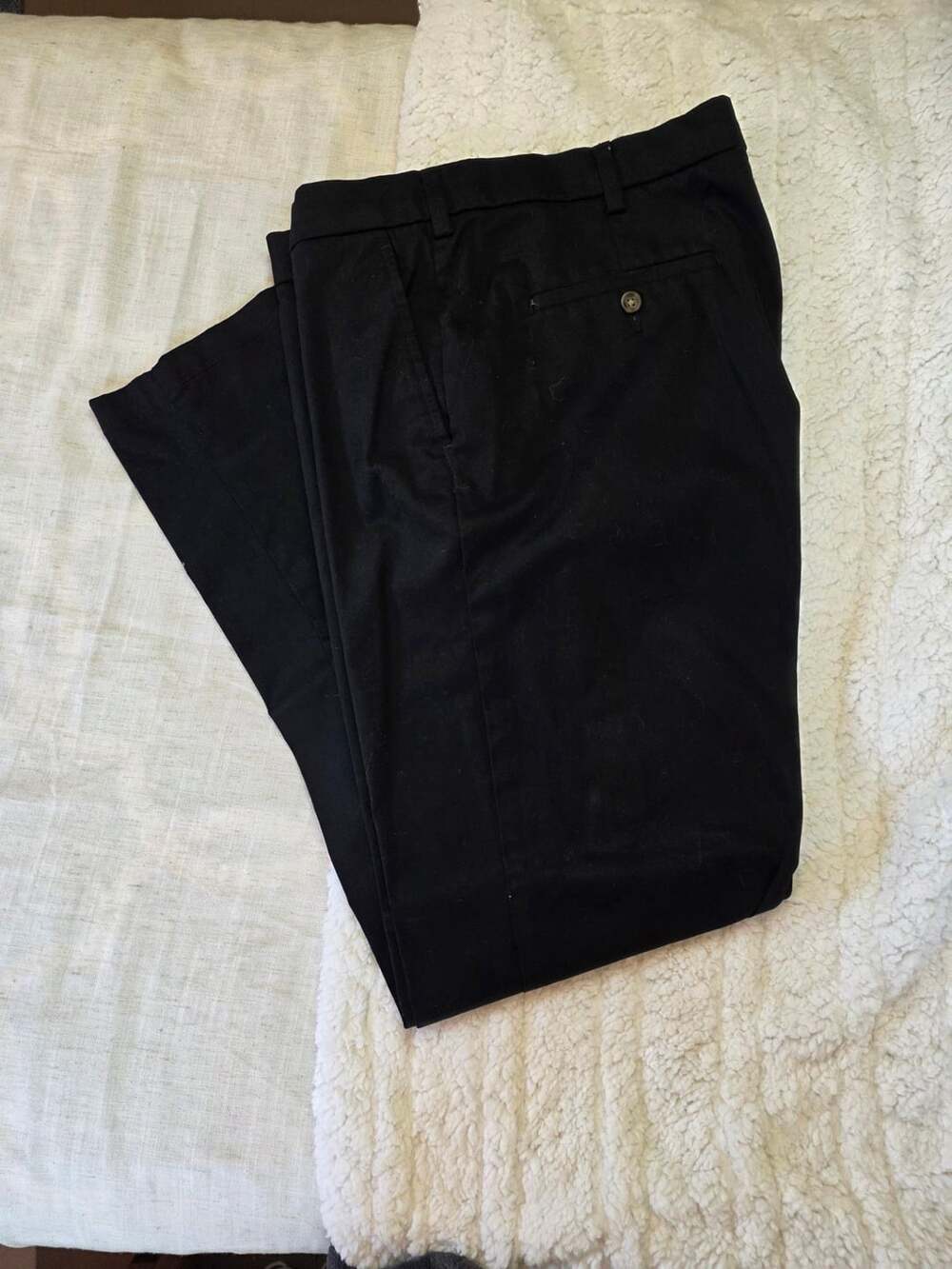 George Men's Black Dress Pants Size 36x32